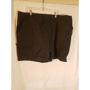 Mens Original Use Black Utility Cargo Shorts Size XXL